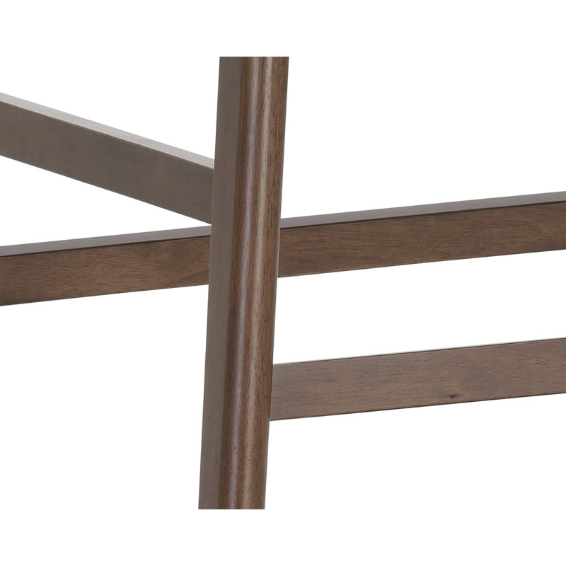 Scoggins Upholstered Counter Stool with Solid Wood Frame