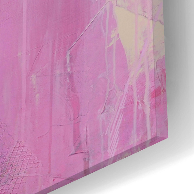 «Sweet Emotion I» par Erin Ashley, art mural en verre acrylique, H 24 po x l 12 po x P 0,2 po