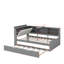 Lit plateforme simple avec lit gigogne, tablettes et tête de lit avec rangement-961271888-961271893