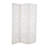Wooden Handmade Hinged Foldable Partition 3 Panel Floral Partition Room Divider Screen