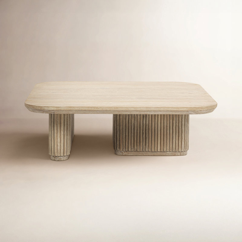 Vander Coffee Table, Cream Washed