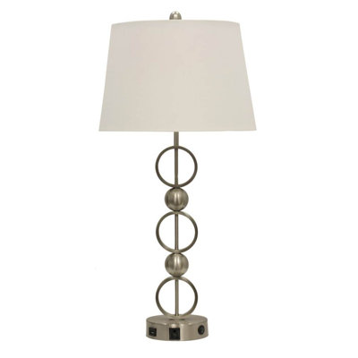 Metal USB Table Lamp