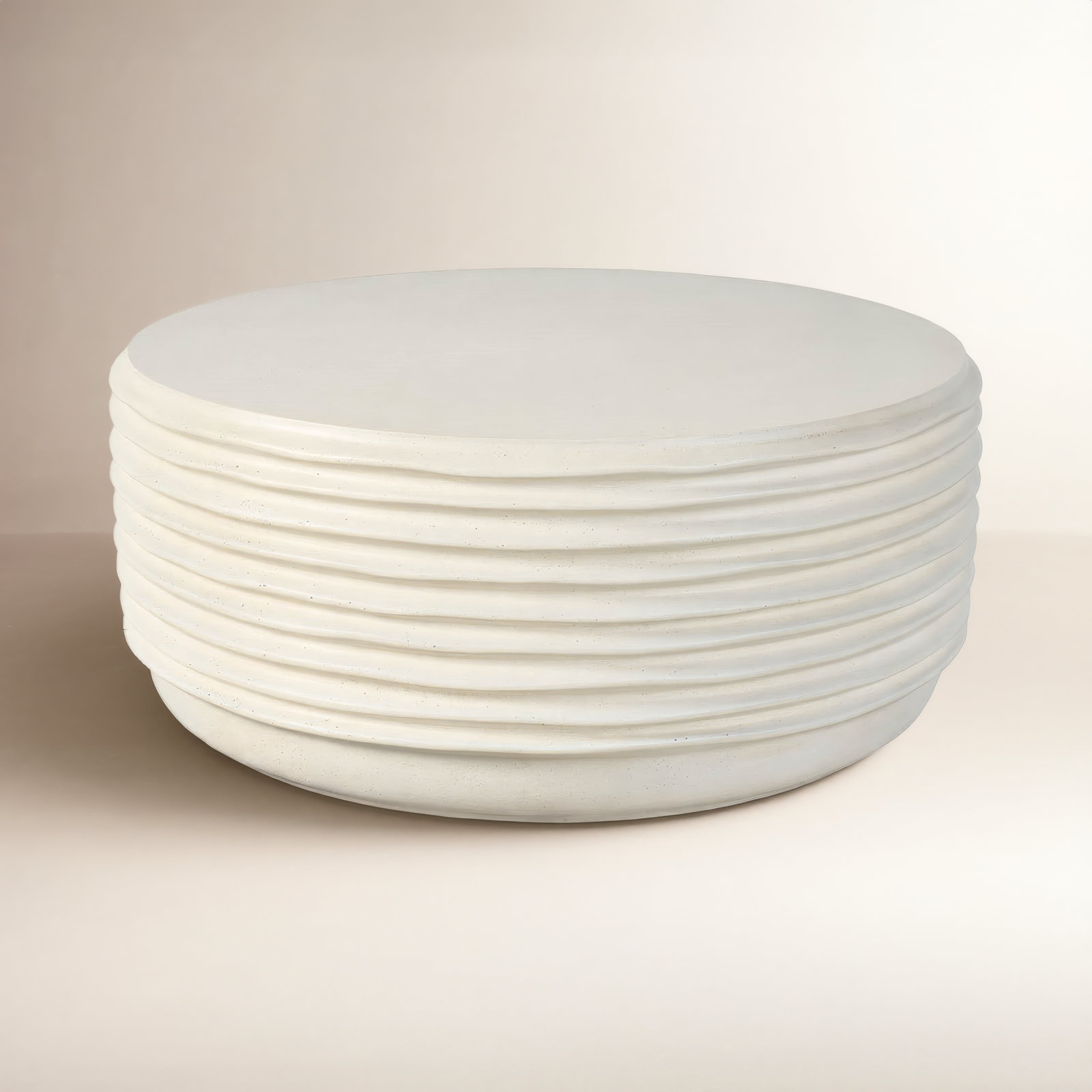 Baxley 38" Cocktail Table, Ivory