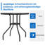 Bridwell Metal Outdoor Balcony Table , 70cm cm W 70cm cm D