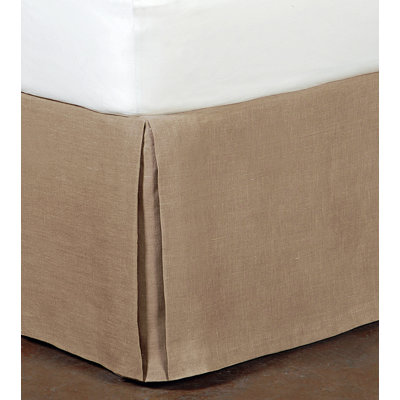 Breeze Linen Pleated Bed Skirt