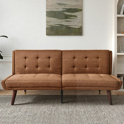 Futon Sofa With Adjustable Backrest