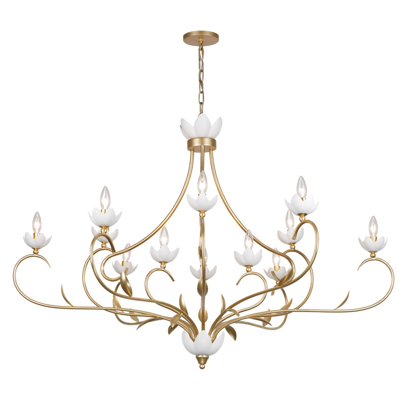 Lustre fantaisie à intensité variable 12 lumières Muse