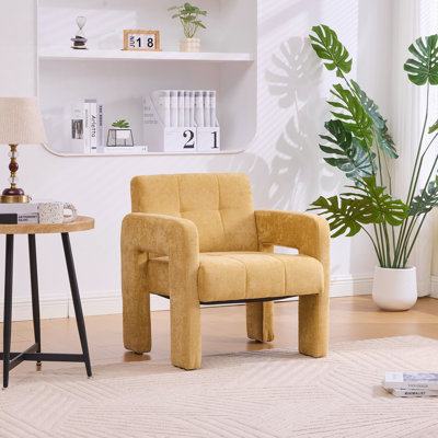 Fauteuil rembourré rembourré confortable
