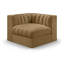 Chaise d'angle rembourrée en tissu Rummi-123507412