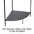 Mailie 24'' Metal Clothing Rack