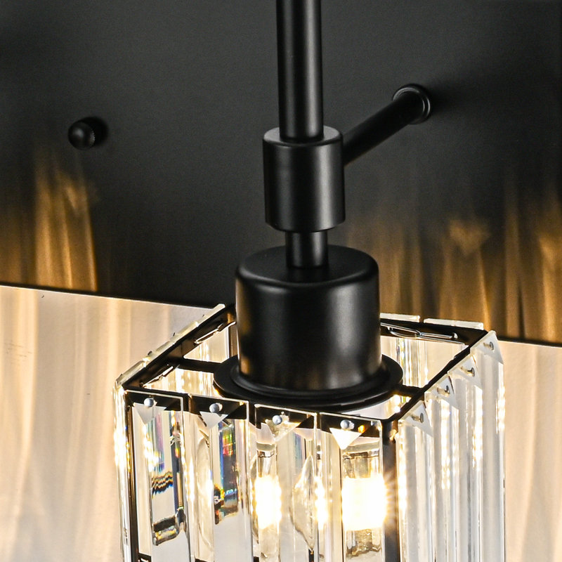 Éclairage pour meuble-lavabo à intensité variable Taevion, 5, Black