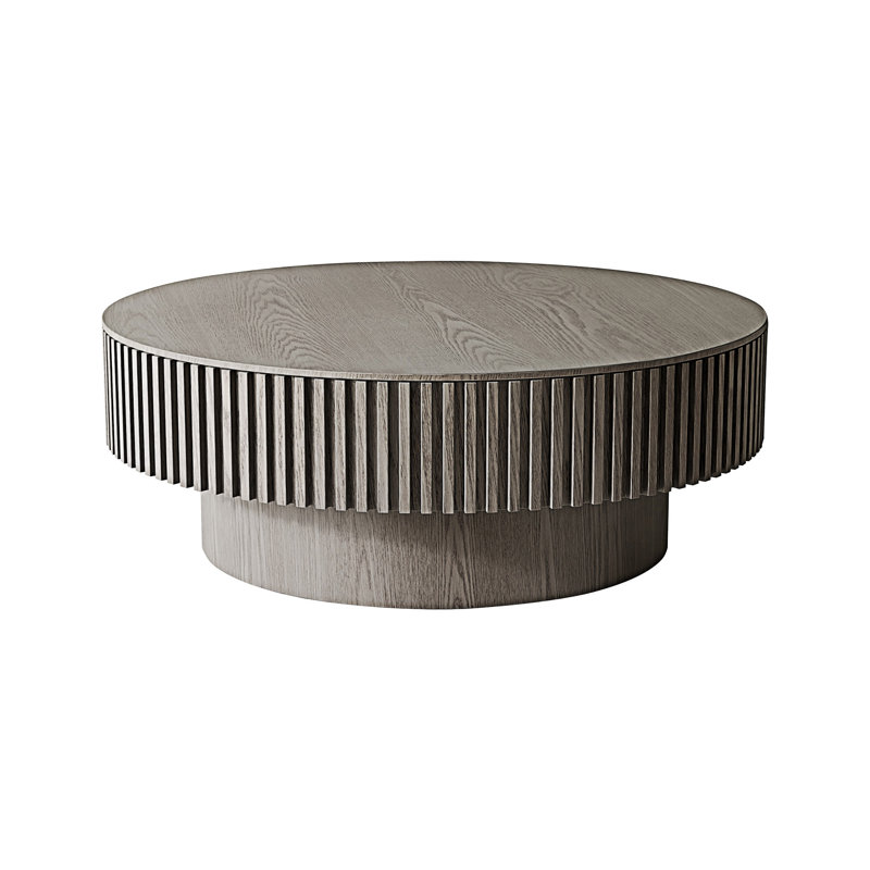 Round Coffee Table With Storage