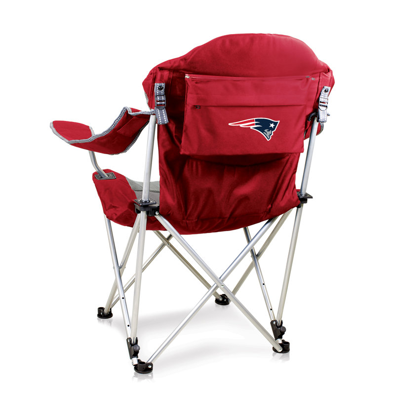 Fauteuil de camp inclinable NFL New England Patriots, Rouge, Falcons d'Atlanta