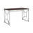 Martha Office Workspace Desk With Durable MDF Top And Chrome Frame, Perfect For Modern Productivity And Elegance
