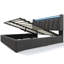 Smart Storage Bed With Uk Plug Sockets - Usb Charging & App-controlled Led Lights-1983371430