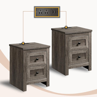 Vidalia Storage Rustic Grey Bedroom Set