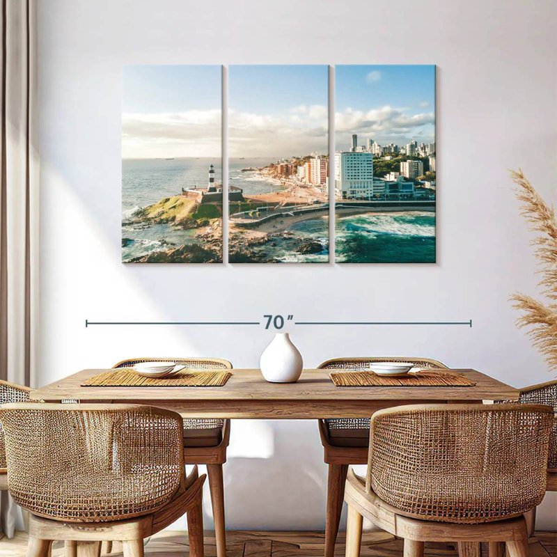 Syd Salvador Da Bahia Coast, 36" H x 57" W