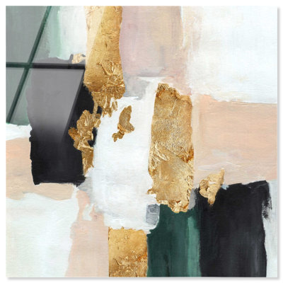 Lié par Light I - Ira Colmeva, reproduction d'art abstrait surdimensionnée par Art Remedy, prête à être accrochée, 46 x 46