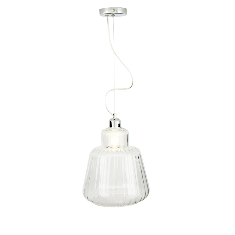 Saint Georges 1 - Light Single Pendant, Clear, Clear