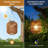 2 Pack Solar Lanterns Outdoor Waterproof