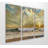 «Evening Wave» - image multi-pièces sur toile-23818287