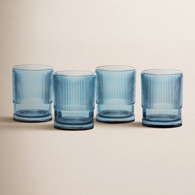 Noho Ribbed Drinking Glass