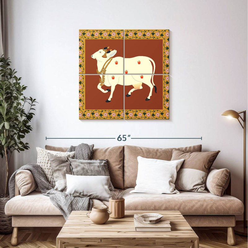 Vache Adella Pichwai, H 38 po x l 38 po