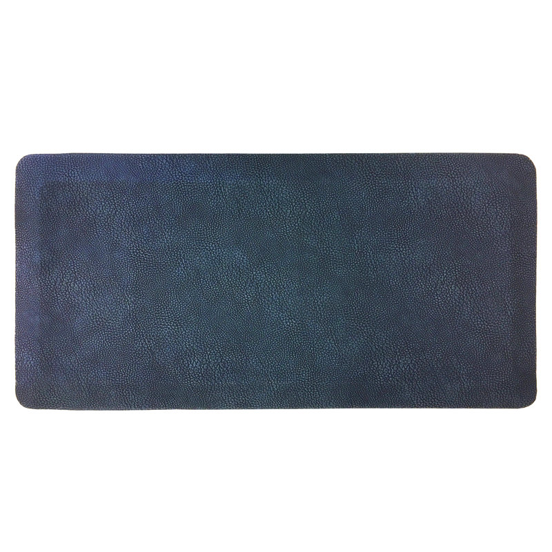 Tapis de cuisine Emiliano, Bleu marine, Rectangle 1 pi 8 po x 3 pi 3 po