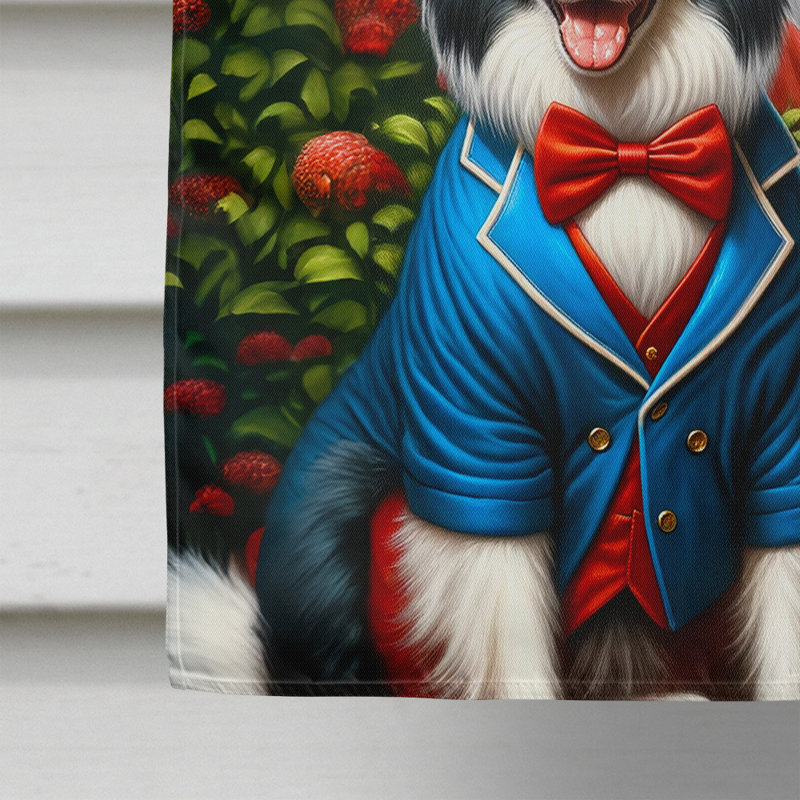 Drapeau «All American House», Border Collie