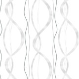 Ribbons And Chains Abstract Vinyl Wallpaper Roll by Jamie Graney