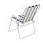 Harbour Housewares Folding Metal Beach Chairs-1670761161