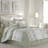Laura Ashley Harper Green Cotton Comforter Set-1161277066