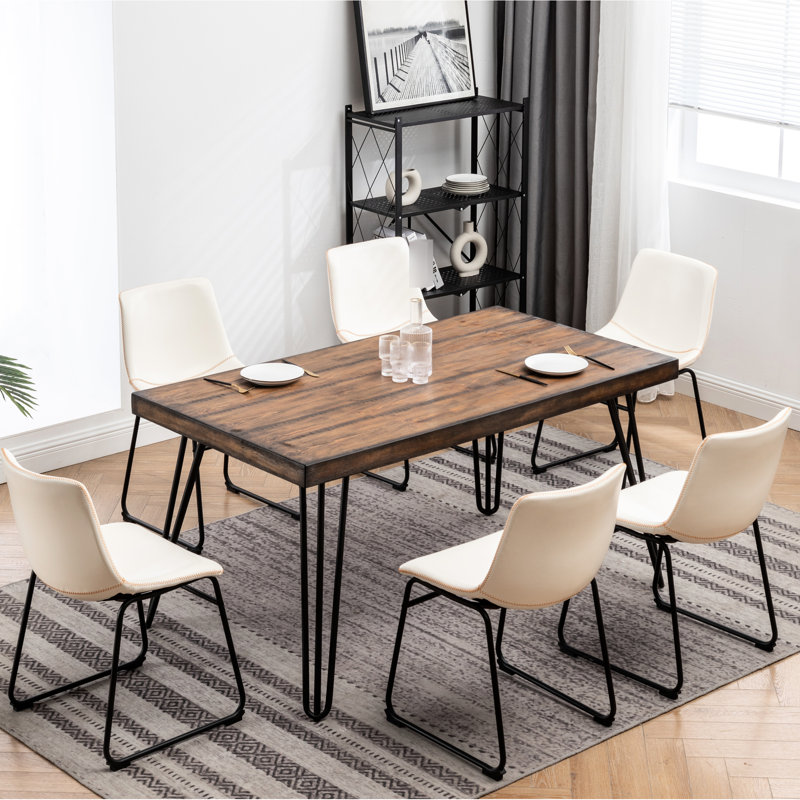 7-Piece Dining Set, Antique White