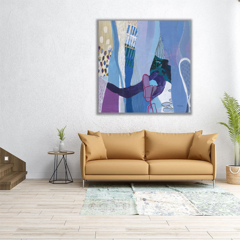 Periwinkle - Canvas Print Wall Art, 16" H x 16" W