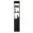 Linen Cabinet Marion, Bathroom, Black-433619364