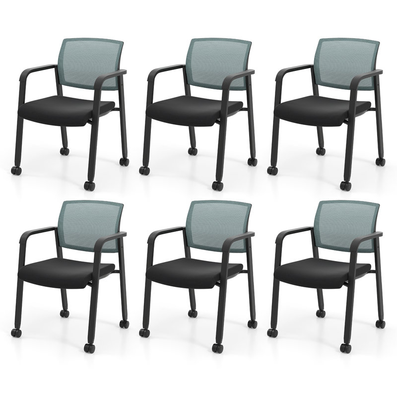 6 chaises de conférence PCSC empilables