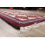 Tapis décoratif en laine de conception unique noué à la main New Age Balouch Ivoire 3 pi 3 po x 6 pi 1 po Bedirhan