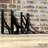 2"W x 10"D x 12"H Galveston Wrought Iron Bracket, (Triple center brace) (2-Pack)-112075775