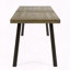 Pieds de table de salle à manger en bois d'acacia résistant aux intempéries