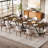 70.86-Inch Modern Dining Table For 6-8-206055874