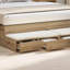 Bed Drawers 150 X 36.5 X 16.5 Cm Engineered Wood-887331335