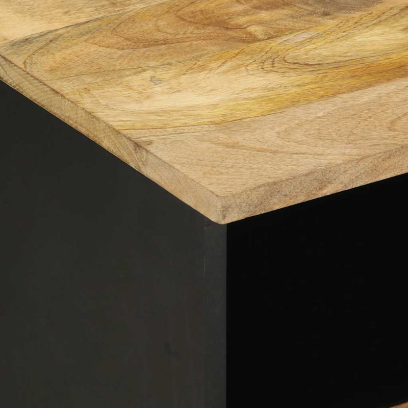 Lanai 40cm W Solid Wood Bedside Table