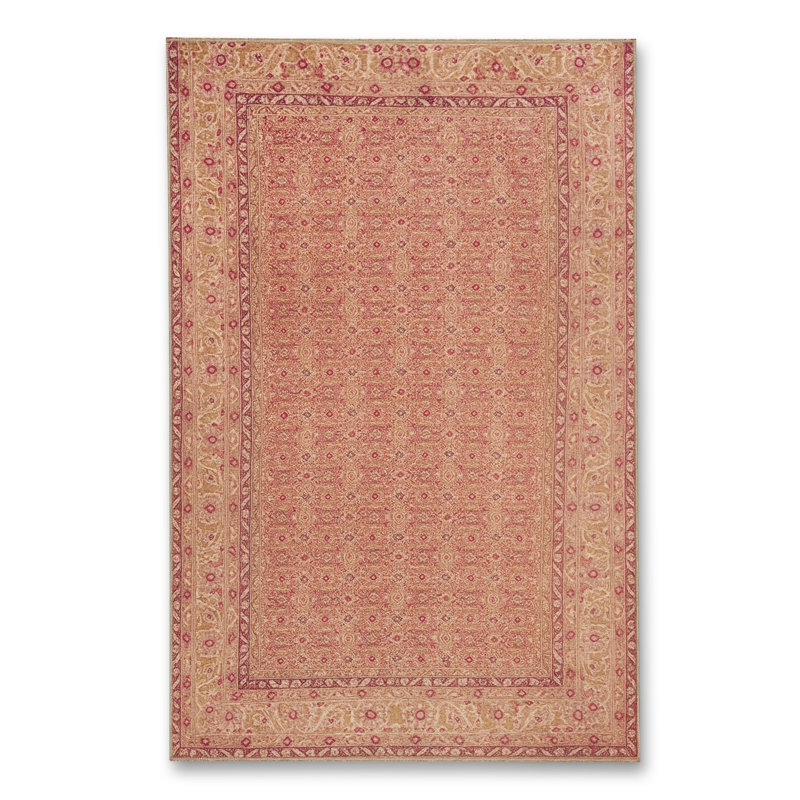 Tapis beige tissé traditionnel Mosso, 2'6" x 4'11"