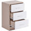 Arienna 40cm W Manufactured Wood Bedside Table
