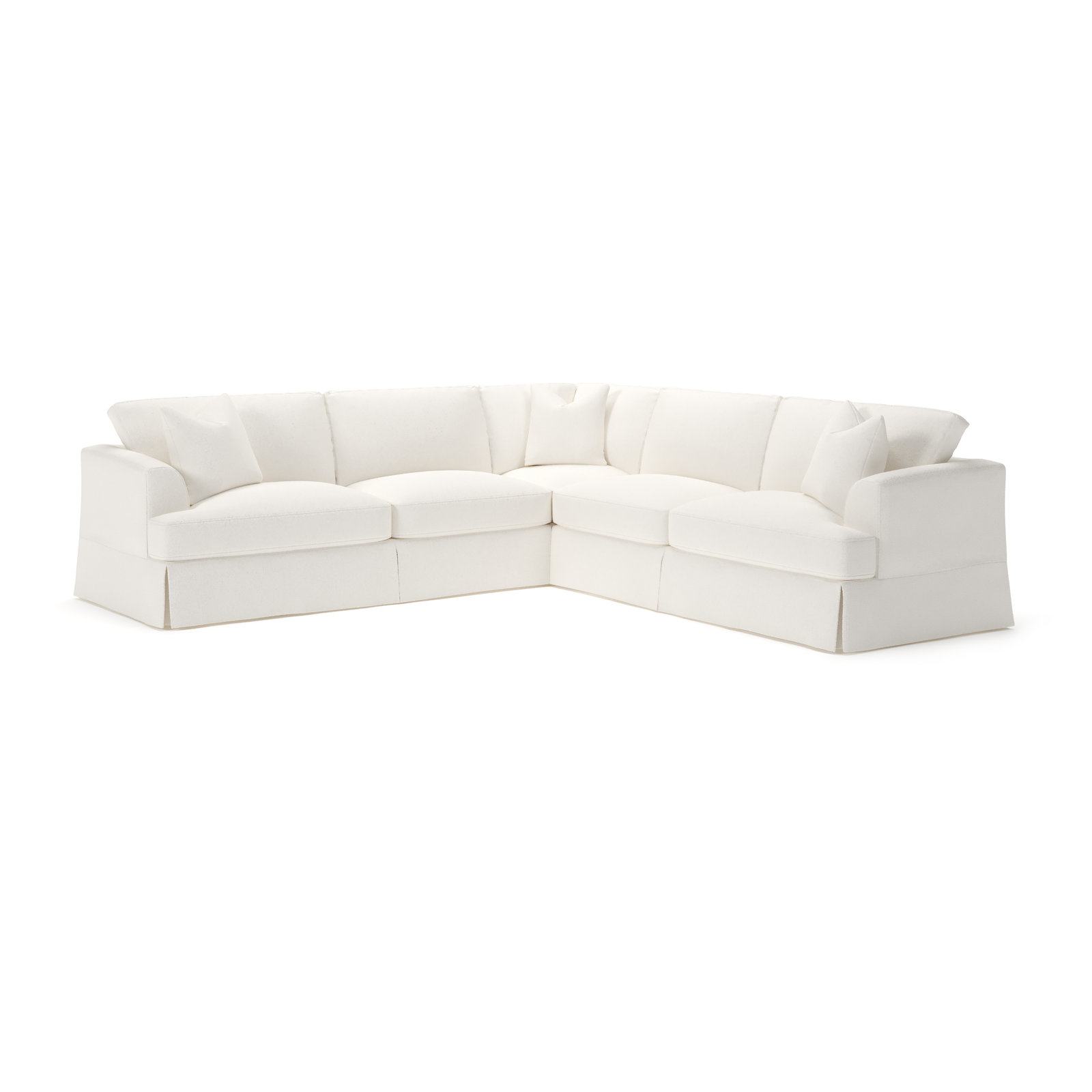 Lucia L-Sectional, Apollo Alpaca Boucle