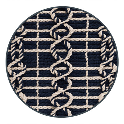  Tapis bord de mer lavable avec nœuds Elite