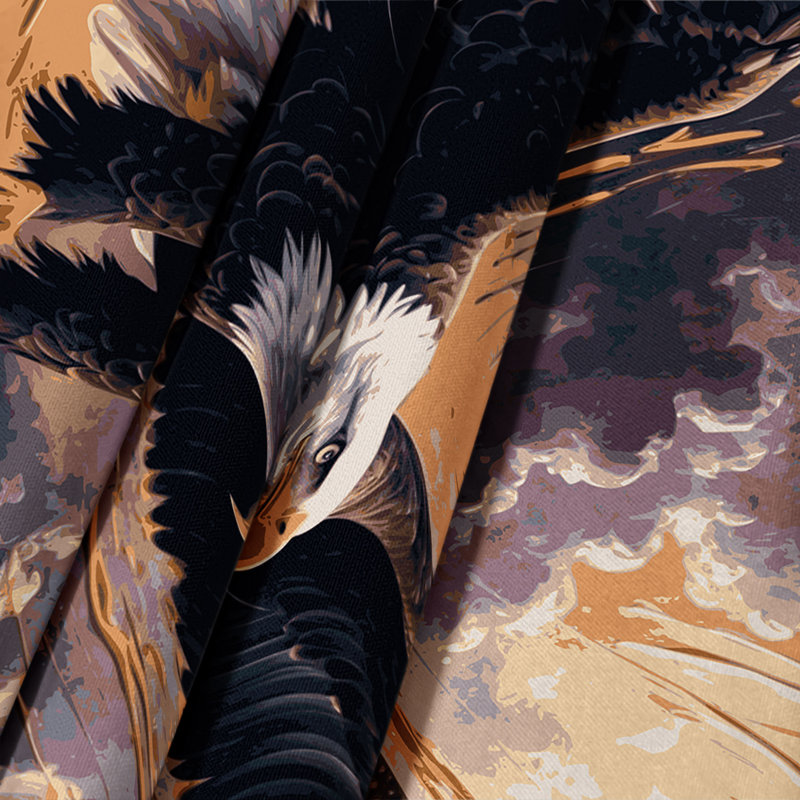 Tapisserie d'oiseaux, 26 po x 36 po