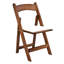 Chaise pliante confortable en bois massif, sans installation, pour de nombreuses zones Chaises rembourrées 4 pièces Tablette en noyer + coussin beige