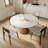Innovative Built-In Lazy Susan Round Dining Table Jahsi-1336128347