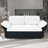 Convertible Pull Out Sofa Sleeper with  Side Storage-924155589